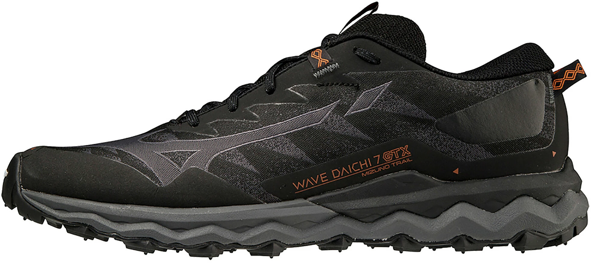 Mizuno Wave Daichi 7 GTX Shoes Men, Zwart 4 Mizuno Wave Daichi 7 GTX Shoes Men, Zwart - Afbeelding 2