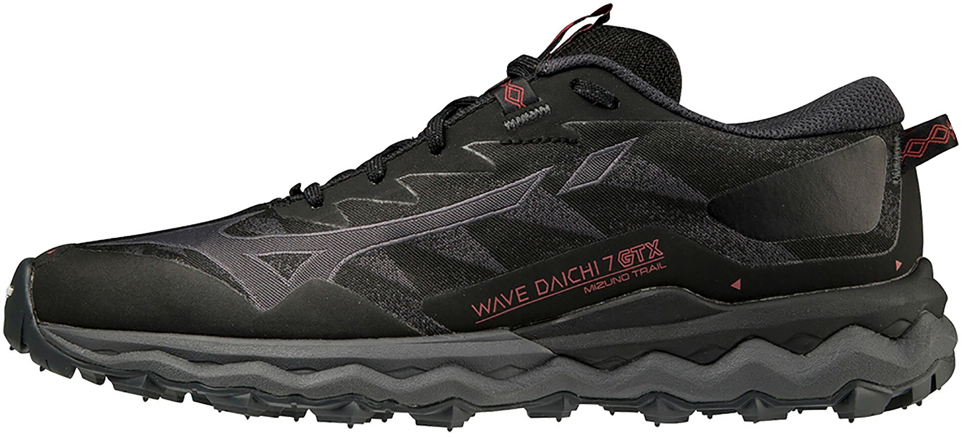 Mizuno Wave Daichi 7 GTX Shoes Women, Zwart 4 Mizuno Wave Daichi 7 GTX Shoes Women, Zwart - Afbeelding 2