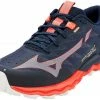 Mizuno Wave Daichi 7 Shoes Women, Blauw