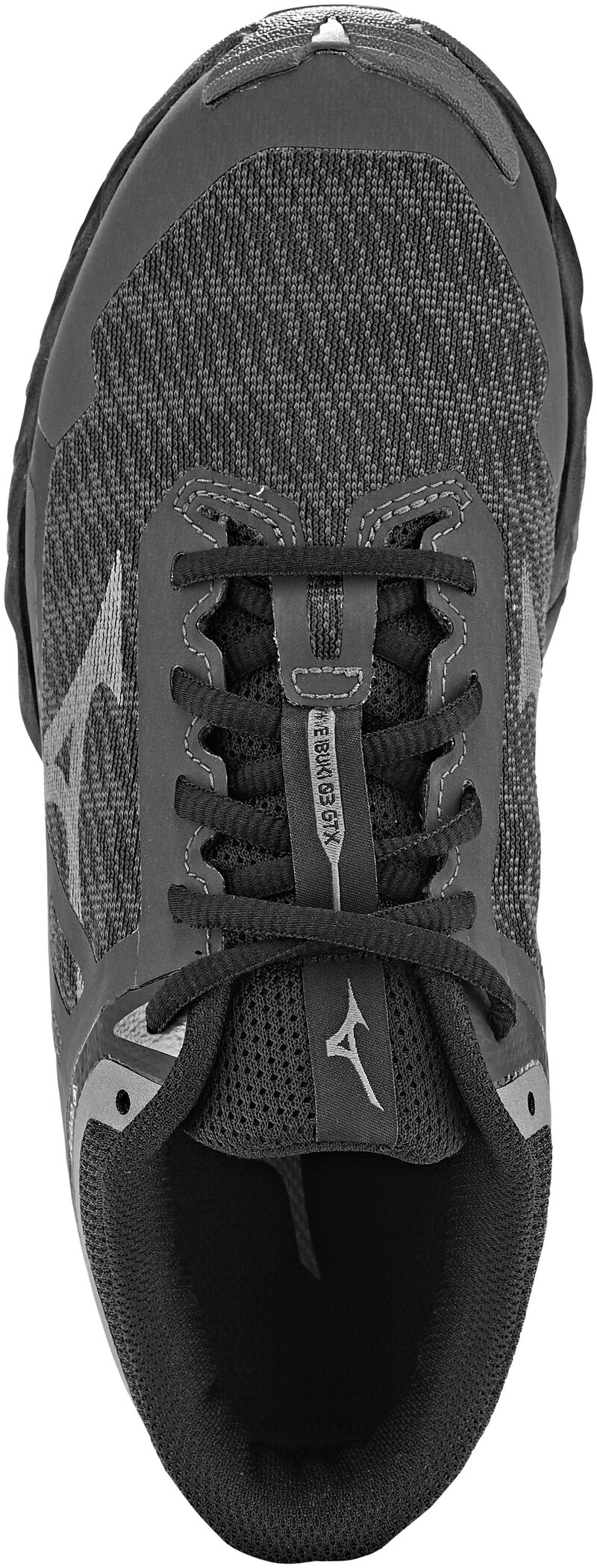 Mizuno Wave Ibuki 3 GTX Schoenen Dames, zwart/grijs Mizuno Wave Ibuki 3 GTX Schoenen Dames, Zwart/grijs -Scarpa®-winkel mizuno wave ibuki 3 gtx shoes women dark shadow mettalic gray black 3