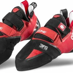 Ocun Ozone Climbing Shoes, Rood/zwart