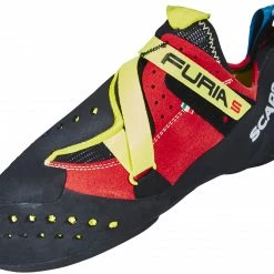 Scarpa Furia S Klimschoenen, Rood/geel