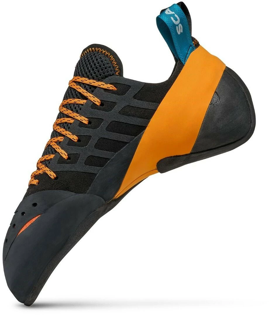 Scarpa Instinct Lace Climbing Shoes, Zwart/oranje 5 Scarpa Instinct Lace Climbing Shoes, Zwart/oranje - Afbeelding 4