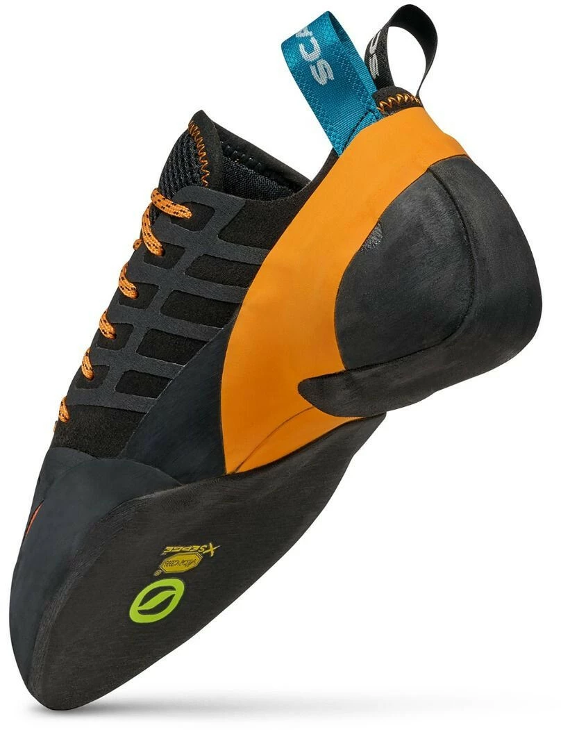 Scarpa Instinct Lace Climbing Shoes, Zwart/oranje 6 Scarpa Instinct Lace Climbing Shoes, Zwart/oranje - Afbeelding 5