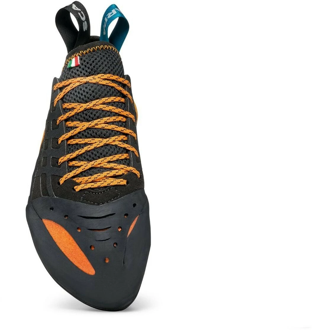 Scarpa Instinct Lace Climbing Shoes, Zwart/oranje 8 Scarpa Instinct Lace Climbing Shoes, Zwart/oranje - Afbeelding 7