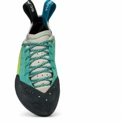 Scarpa Maestro Plus Klimschoenen Dames, Turquoise 15 Scarpa Maestro Plus Klimschoenen Dames, Turquoise -Scarpa®-winkel scarpa maestro eco climbing shoes women green blue 7