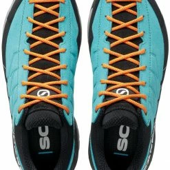 Scarpa Mescalito Shoes Women, Grijs/turquoise -Scarpa®-winkel scarpa mescalito shoes women ceramic gray 4 1