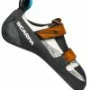 Scarpa Quantic Climbing Shoes Men, Zwart/oranje
