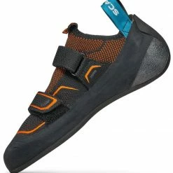 Scarpa Reflex V Klimschoenen Heren, Zwart/oranje -Scarpa®-winkel scarpa reflex v climbing shoes black flame 3