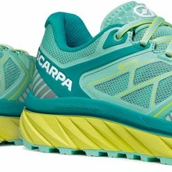 Scarpa Spin Infinity GTX Shoes Women, Turquoise/geel 12 Scarpa Spin Infinity GTX Shoes Women, Turquoise/geel -Scarpa®-winkel scarpa spin infinity gtx shoes women aqua emerald green 4