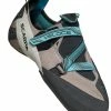 Scarpa Veloce Klimschoenen Dames, Grijs/blauw -Scarpa®-winkel scarpa veloce climbing shoes women lightgray maldive 1